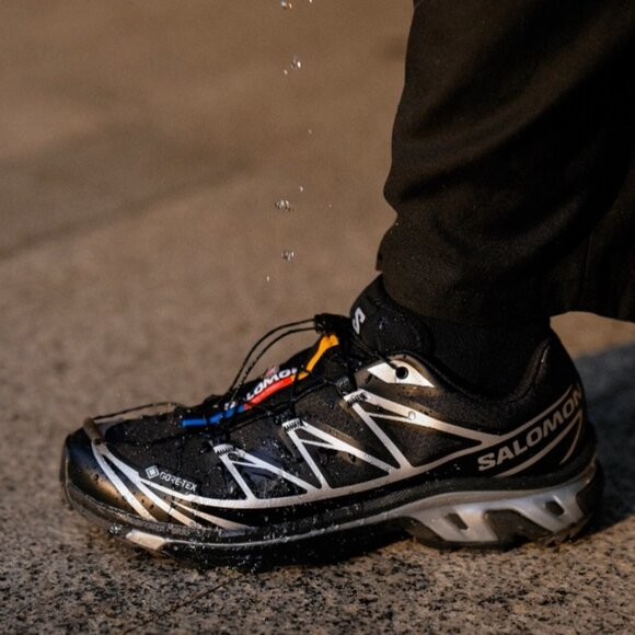 Salomon XT-6 Gore-Tex NEW Black/SilverSole Waterproof L47450600 Gender Inclusive - Picture 11 of 11